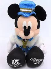 【中古】ぬいぐるみ ミッキーマウス(カラー・オブ・クリスマス～ナイトタイム・ウィッシュ～) ぬいぐるみ 「クリスマス・ウィッシュ2016」 東京ディズニーシー限定 
