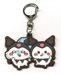 【中古】雑貨 モモンガ＆クロミ 「ちいかわ なんか小さくてかわいいやつ×サンリオキャラクターズ なかよしラバーマスコット」