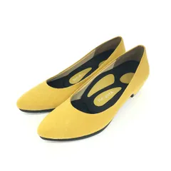 Re:getA リゲッタ パンプス シューズ 表記サイズ:23.5 スエード    イエロー レディース / 240001166460
