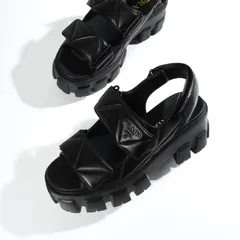 2025年最新】prada モノリス サンダルの人気アイテム - メルカリ