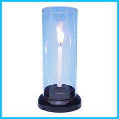 【人気商品】日本香堂 墓前用ローソク立て 73×73×141mm