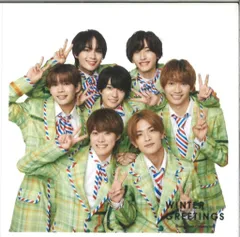 なにわ男子 23年-24年WINTER GREETINGS 集合 ましかくフォト *1枚