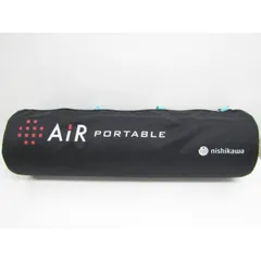 西川 nishikawa エアーポータブル モバイルマット ※新品未使用 エアーポータブル］モバイルマット 3.5×97×195cm マルチ 表地