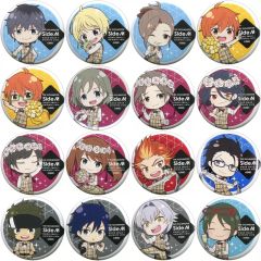 [중고] 배지 핀즈(캐릭터) 전 16종 세트 [아이돌 마스터 SideM×GOOD SMILE×animatecafe 트레이딩캔 배지 애니버서리 ver. B그룹]