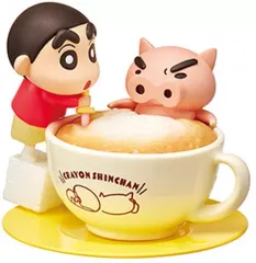 【中古】トレーディングフィギュア 4.ぶりぶりざえもんのぐるぐるラテ 「クレヨンしんちゃん オラとまんぷくスイーツ」