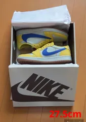 ナイキ トラヴィス ウィメンズ エアジョーダン1 レトロ ローカットスニーカー OG カナリー  ×Travis Scott WMNS Air Jordan 1 Retro Low OG Canary DZ4137-700