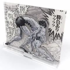 範馬刃牙 地上最強刃牙展 F3キャンバスアート 愚地克巳【新品未開封】 地上最強刃牙展ッ！】F6キャラファインボード：A 30周年キー