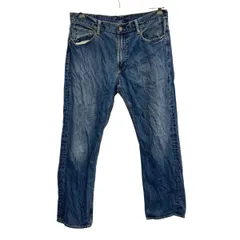 POLO RALPH LAUREN デニムパンツ W34 ブルー ポロラルフローレン ジップアップ ジーンズ カジュアル 古着卸 アメリカ仕入 2506-861