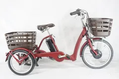 【美品】ブリヂストン 電動アシスト三輪車 フロンティア ラクットワゴン BRIDGESTONE - フロンティア ラクットワゴン 電動三輪自転車の