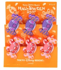 【中古】クリップ スティッチ＆エンジェル クリップセット(6個入り) 「ディズニー・ハロウィーン2007」 東京ディズニーリゾート限定