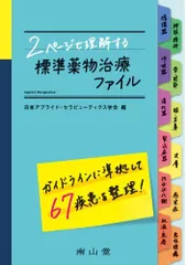 2ページで理解する標準薬物治療ファイル 日本アプライド・セラピューティクス学会