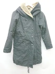 ◇ KBF ケービーエフ URBAN RESEARCH 2WAY 秋冬 長袖 モッズコート サイズF ブラック メンズ P  【1310020005589】