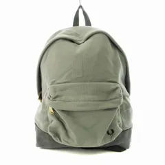 フレッドペリー FRED PERRY リュックサック デイバッグ ロゴ キャンバス スエード 鞄 グレー /MM ■OFのサムネイル