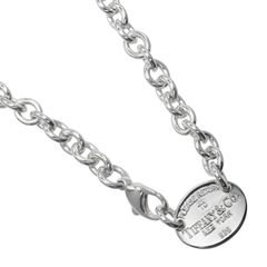 【TIFFANY&Co.】ティファニー リターントゥ ティファニー オーバルタグ シルバー925 レディース 51.6g ネックレス