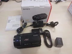 SONY 4K ビデオカメラ FDR-AX45 ジャンク 新商品本日発売！広い視野角の液晶を採用した 4Kハンディカム