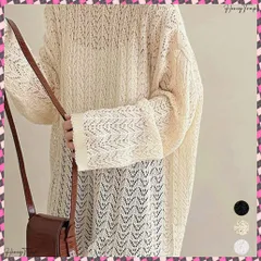 送料無料 透かし編み ゆるニットプルオーバー韓国風 レディース 冷房対策 シースルーニットトップス 体型カバーサマーニット 肌見せ夏服 可愛いメッシュ編みニット 春秋重ね着 20代30代ニット 薄手透け感トップス クロシェ編み 長袖