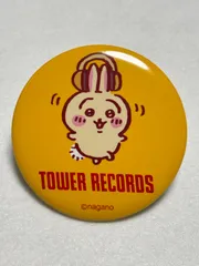 ちいかわ TOWER RECORDS うさぎ タワーレコード タワレコ 缶バッジ