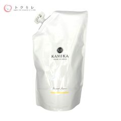【トクキレ】KAMIKA オールインワンクリームシャンプー 600g ベルガモッド ジャスミンの香り (パウチ) 未開封