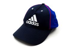 アディダス キャップ メッシュ 帽子 スポーツ ブランド キッズ 男の子用 ネイビー adidas 【中古】