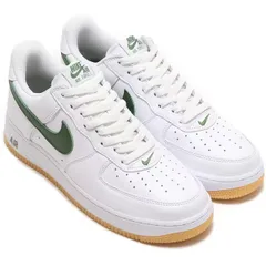 [ナイキ] エア フォース 1 LOW レトロ [AIR FORCE 1 LOW RETRO] ホワイト/ガムイエロー/フォレストグリーン FD7039-101 日本国内正規品(商品種類を選択するとサイズが表記されます）