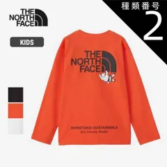 種類2：(K)ブラック/110 ザ・ノース・フェイス キッズ 長袖 Tシャツ THE NORTH FACE [ NTJ82332ST ] L/S SHIRETOKOTEE ロングスリーブシレトコトコティー ロンT [メール便][230812] 子供 