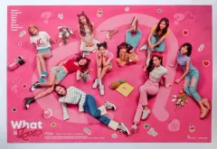 【中古】ポスター(女性) ポスター TWICE(A Ver.) 「CD What is Love? A Ver. 韓国盤」 先着購入特典