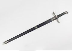 アサシンズ クリード アルタイルの剣 ステンレス刃 × 合金装具 全長 99cm 重量 1kg 合成皮革鞘付 コスプレ・ディスプレイ用 模擬刀 工芸品模造刀 西洋剣 中世ヨーロッパ風 西洋剣 十字軍剣