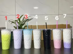 韓国スタバ 500ml グリーンサイレン グラス 新品 未使用