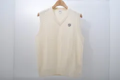 中古 メンズ キャロウェイ Callaway ベスト M 白  ホワイト Vネック シンプル