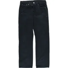 古着 リーバイス Levi's 501 ユーロモデル ブラックデニム ストレートデニムパンツ メンズw33相当/eaa521698