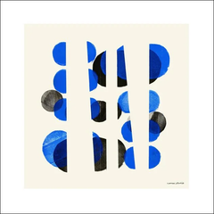 THE POSTER CLUB x Nomen Studio | Bleu à part 01 | 50x50cm アートプリント/アートポスター 北欧 デンマーク