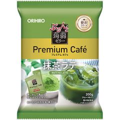 オリヒロ　ぷるんと蒟蒻ゼリー　プレミアムカフェ　10個　抹茶ラテ　こんにゃく　コンニャク　【ORH】