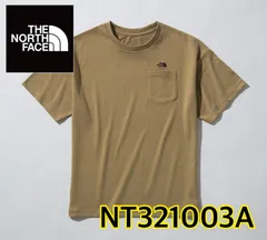 【新品】ノースフェイス　ロゴポケットTシャツ　ケルプタン　nt321003a
