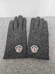 Moncler 手袋 GUANTI TG L ネイビー