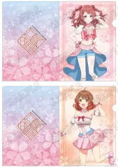 【新品】クリアファイル [新品] A.花海咲季＆花海佑芽 描き下ろしA4クリアファイルセット サクライロver. 「学園アイドルマスター」