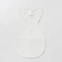 ☆ ホワイト ☆ M ☆ おくるみ スワドル メッシュ おくるみ ガーゼ ベビー ベビースワドル スワドル コットン 伸縮 ストレッチ 通気性 メッシュ 涼しい ファスナー 赤ちゃん さらさら ダブルファスナー ソフト モロー反射 ベビー用品 出産祝い