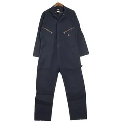 ディッキーズ つなぎ オールインワン 大きいサイズ古着 メンズUS-Lサイズ ネイビー系 pc-0578