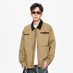 HOODHOOD ディトロイトワークジャケットイエロー - メルカリ