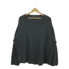 COMOLI 21AW シルクフリース長袖クルー　ネイビー　サイズ2 COMOLI シルクフリース 長袖クルー | Less Higashikawa