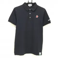 ジャックバニー 半袖ポロシャツ ダークネイビー ウサギ刺しゅう  メンズ 5(L) ゴルフウェア Jack Bunny