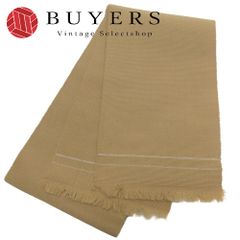 【中古】 半幅帯 手織り ウール ベージュ系 シルバー 和装 呉服 和服 きもの レディース 女性