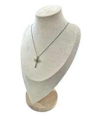 ✨美品✨Tiffany&Co.   ティファニー　シグネチャークロス　ネックレス　シルバー　SV925