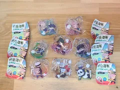 未使用　呪術廻戦 ふでマメ アクリルキーホルダー5 全8種 コンプセット 【E3039-001】▶110