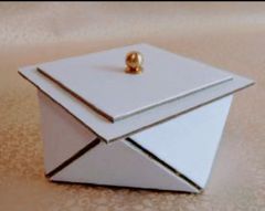 三角宝石箱　カット済み　２個組