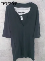 ◇ GALERIE VIE ギャルリーヴィー 七分袖 膝丈 ワンピース チュニック サイズ1 ブラック レディース 【中古】 【1002800438655】のサムネイル