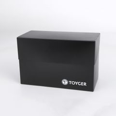 【人気商品】[入れ子式の超万能大容量デッキケース] デュアルデッキケース セパレーター2枚つき TOYGER (ブラック)
