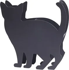 elrin 蚊取り線香ホルダー 黒猫 蚊取り線香皿 蚊遣り スタンド 蚊やり 蚊取り線香入れ 虫除け対策( 立ち猫)