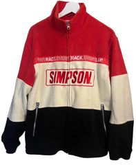 【SIMPSON シンプソン フリースジャケット M レーシングジャケット】
