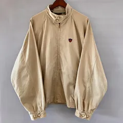 80's POLO by Ralph Lauren  ポロ バイ ラルフローレン USA製 スウィングトップ ハリントン ドリズラージャケット  ベージュ メンズ XLサイズ ビッグサイズのサムネイル