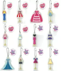 【中古】キーホルダー 全12種セット ドレスアップ♪アクスタキーチェーン 「セガ ラッキーくじ オシャレ魔女 ラブ and ベリー」 C賞